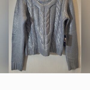 Metallic Sweater Rachel Roy Size medium